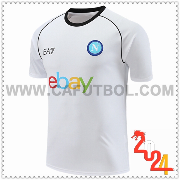 Camiseta Entrenamiento SSC Napoles Blanco 2024/2025