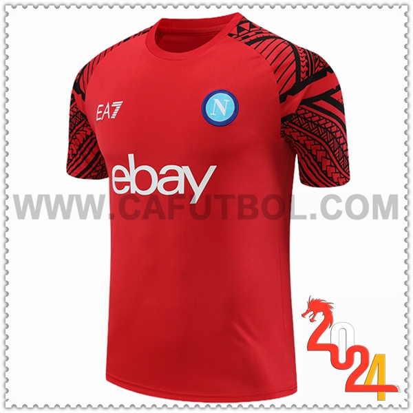 Camiseta Entrenamiento SSC Napoles Rojo 2024/2025