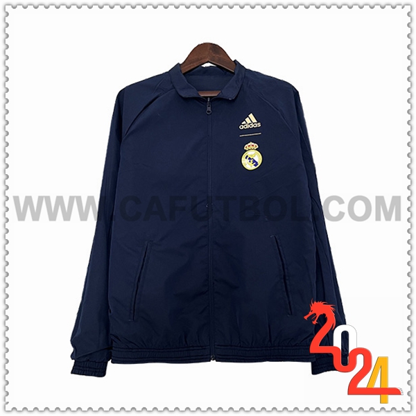 Rompevientos Real Madrid Azul Oscuro 2024 2025