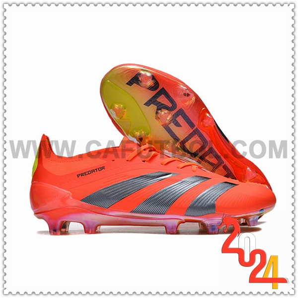 Adidas Botas De Fútbol Predator Elite FG Gris/Naranja