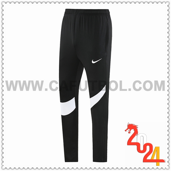 Pantalones Entrenamiento Nike Negro/Blanco 2024 2025