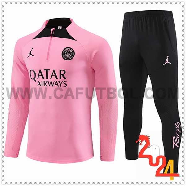 Chandal Futbol Jordan PSG Rosa/Negro 2024 2025