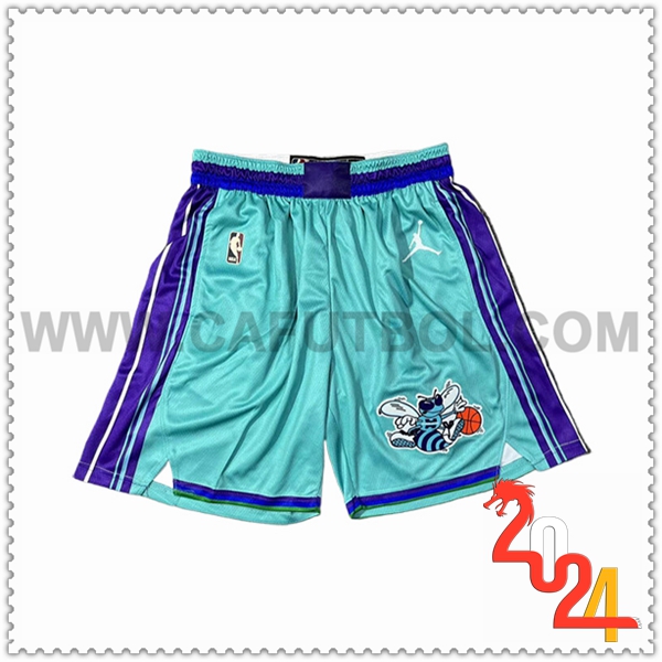 Cortos NBA Charlotte Hornets 2024/25 Azul