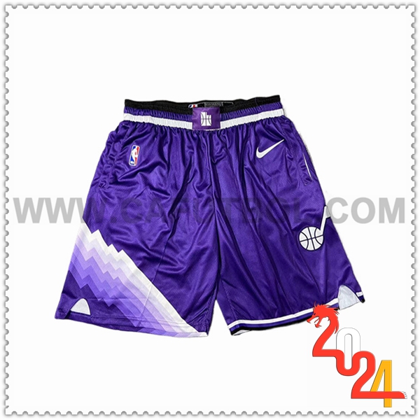 Cortos NBA Utah Jazz 2024/25 Violeta/Blanco