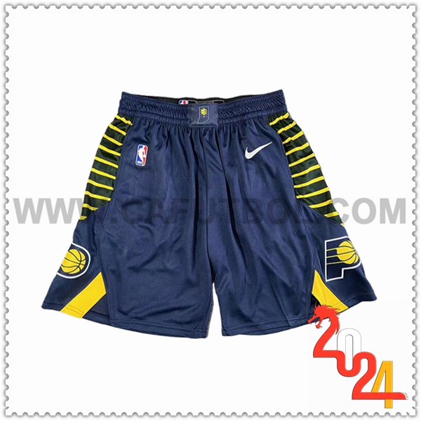 Cortos NBA Indiana Pacers 2024/25 Azul/Amarillo