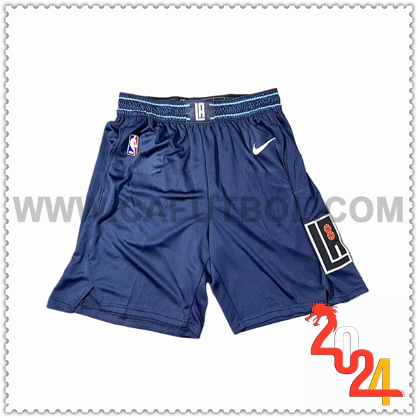 Cortos NBA Los Angeles Clippers 2024/25 Azul Oscuro