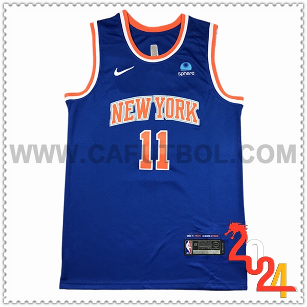 Camisetas De Futbol New York Knicks (MarrónSON #11) 2024/25 Azul