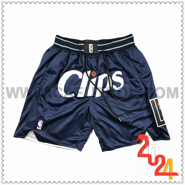 Cortos NBA Los Angeles Clippers 2024/25 Azul Oscuro