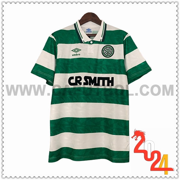 Primera Camiseta Retro Celtic FC 1989/1991