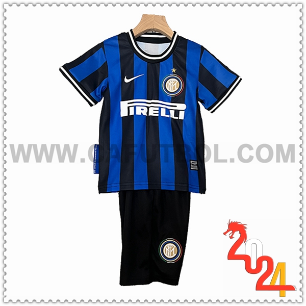 Primera Equipacion Retro Inter Milan Ninos 2009/2010