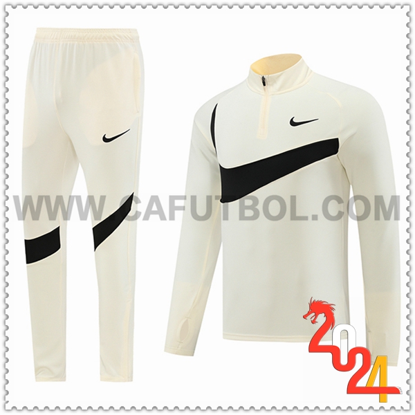 Chandal Futbol Nike Beige/Negro 2024 2025