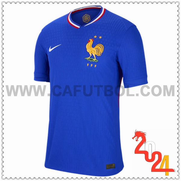 Primera Camiseta Futbol Francia Azul Eurocopa 2024