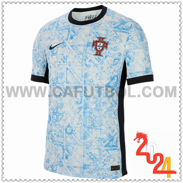 Segunda Camiseta Futbol Portugal Eurocopa 2024