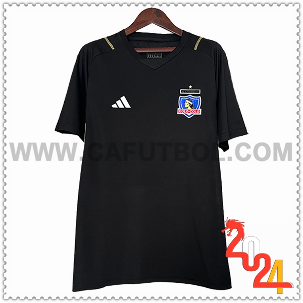 Camiseta Entrenamiento Colo-Colo Negro 2024 2025