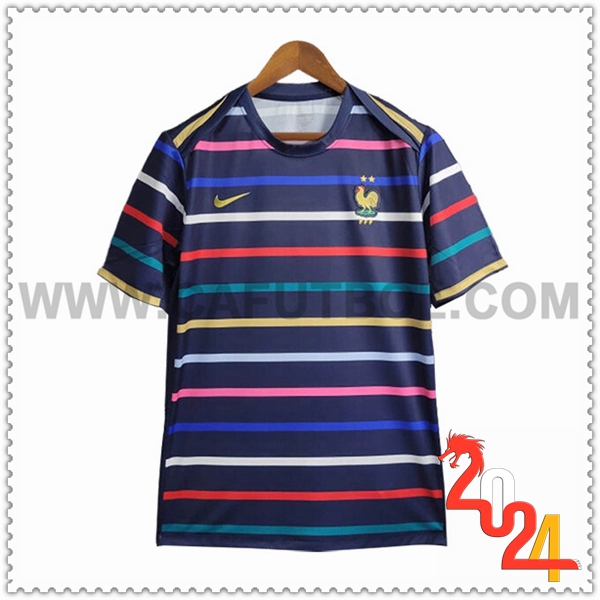 Camiseta Entrenamiento Francia Violeta 2024 2025