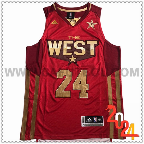 Camisetas Futbol American All-Star (BRYANT #24) 2024/25 Rojo/Amarillo