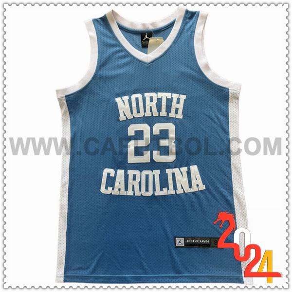 Camisetas Futbol Chicago Bulls (JORDAN #23) 2024/25 Azul/Blanco