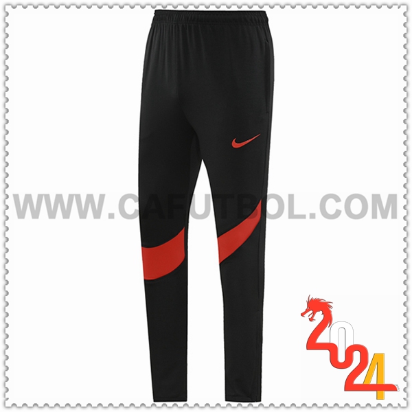 Pantalones Entrenamiento Nike Rojo/Negro 2024 2025