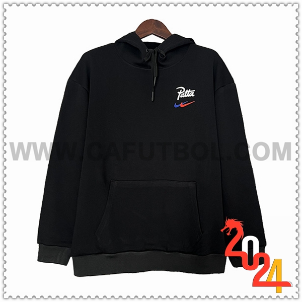 Sudadera Entrenamiento Capucha Nike Negro 2024 2025