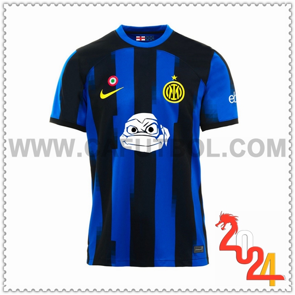Camisetas Futbol Inter Milan Primera Ninja Turtles Special Edition 2023/2024