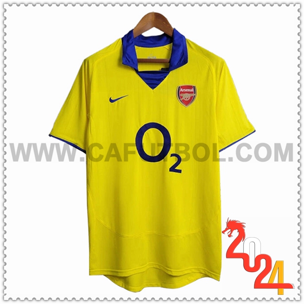 Segunda Camiseta Retro Arsenal 2003/2004