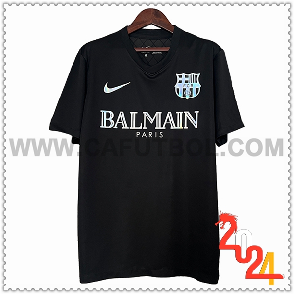 Camiseta Futbol FC Barcelona Negro Edición especial 2024 2025