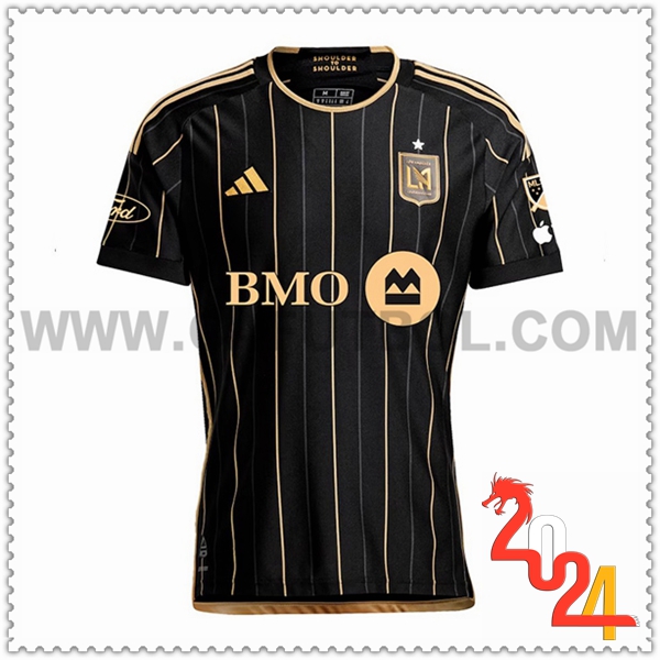 Primera Camiseta Futbol Los Angeles FC Negro 2024 2025