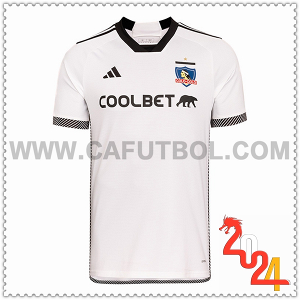 Primera Camiseta Futbol Colo Colo Blanco 2024 2025