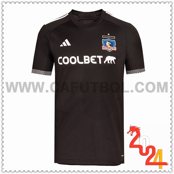Segunda Camiseta Futbol Colo Colo Negro 2024 2025