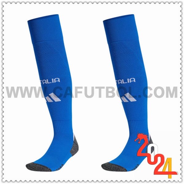 Primera Calcetines Futbol Italia Azul 2024 2025
