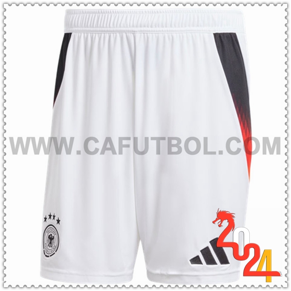 Primera Pantalones Cortos Alemania Blanco 2024 2025