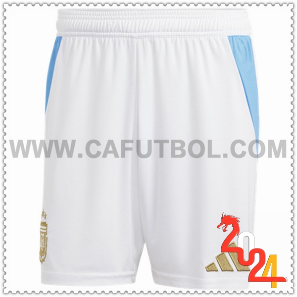 Primera Pantalones Cortos Argentina Blanco 2024 2025