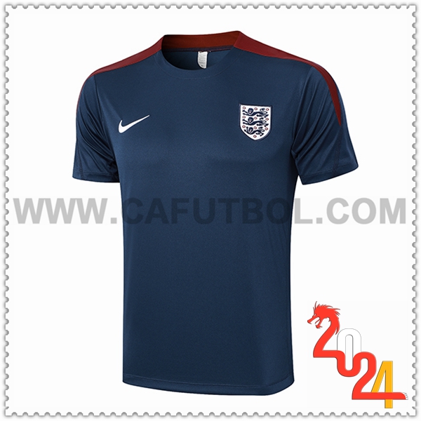 Camiseta Entrenamiento Inglaterra Azul marino 2024 2025