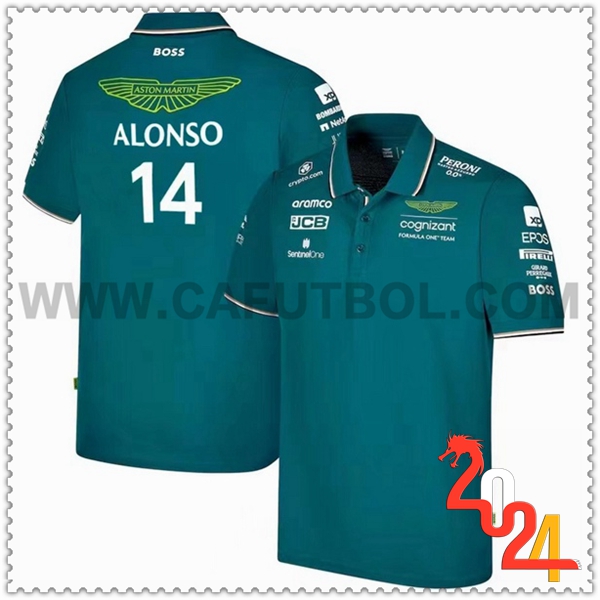 Polo F1 Aston Martin Team (ALONSO #14) Verde 2024