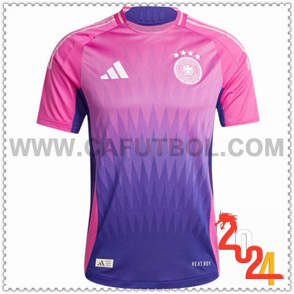 Segunda Camiseta Equipo Alemania Rosa 2024 2025