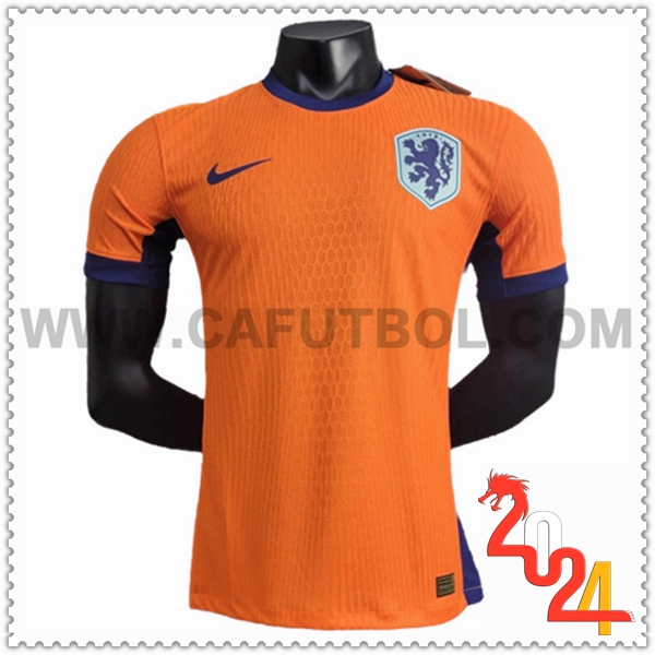 Primera Camiseta Equipo Países Bajos naranja 2024 2025