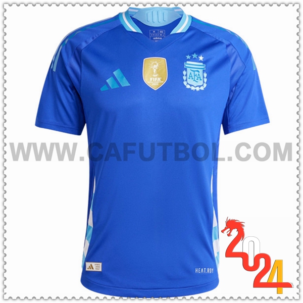 Segunda Nuevo Camiseta Equipo Argentina Azul 2024 2025