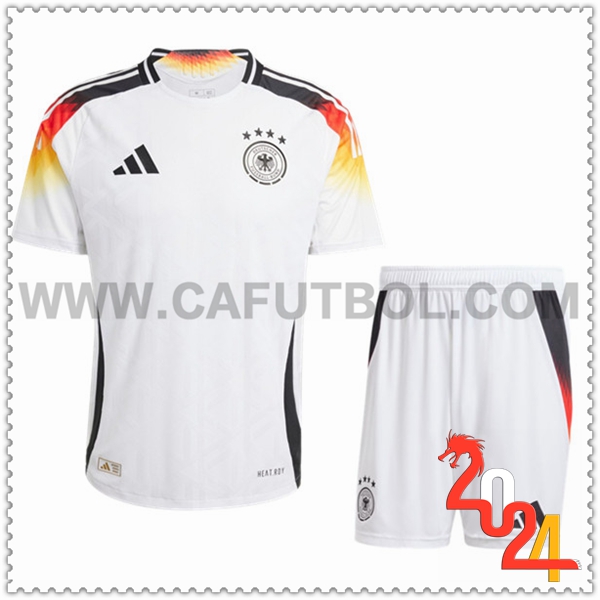 Primera Equipacion del Alemania Ninos Blanco Eurocopa 2024