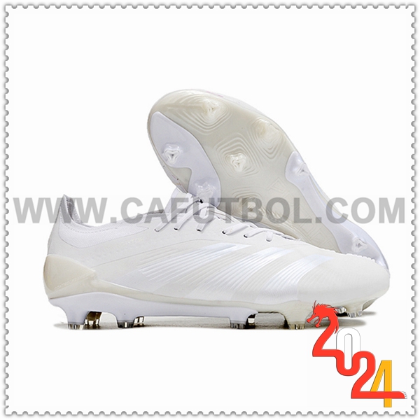 Adidas Botas de Fubol Predator Elite FG Blanco