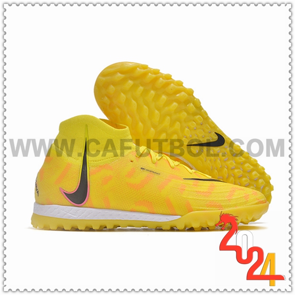 Nike Botas de Fubol Phantom Luna Elite NU TF Amarillo/Negro