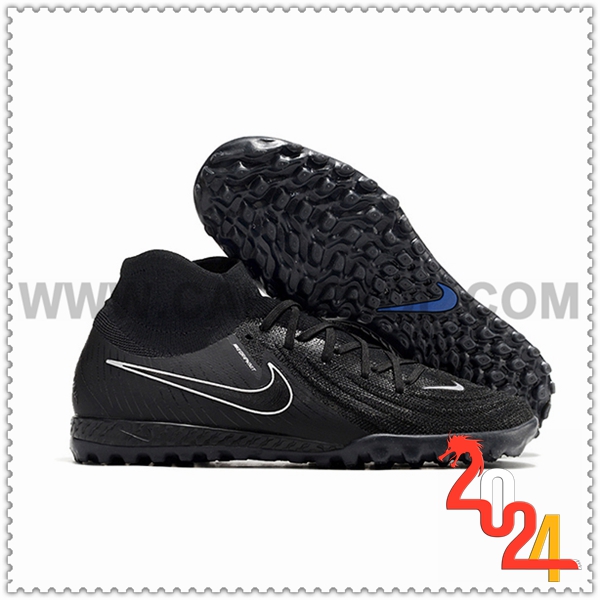 Nike Botas de Fubol Phantom Luna Elite NU TF Negro/Blanco -02