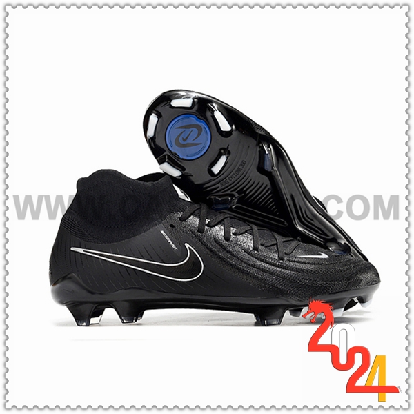 Nike Botas de Fubol Phantom Luna Elite NU FG Negro/Blanco