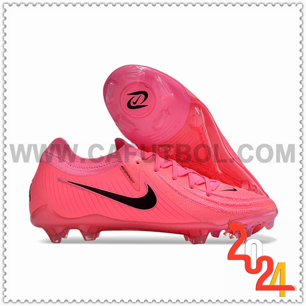 Nike Botas de Fubol Phantom Luna Elite NU FG Rosa/Negro