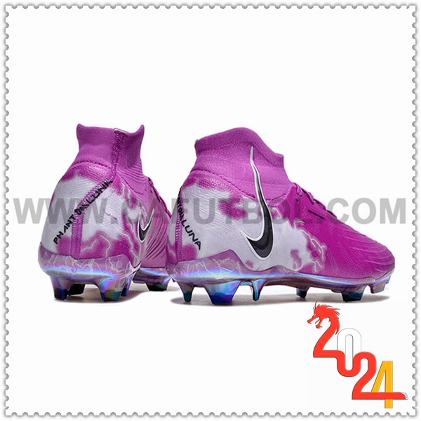 Nike Botas de Fubol Phantom Luna Elite NU FG Violeta/Blanco/Negro