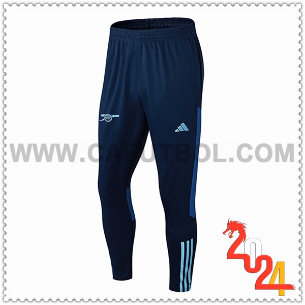 Pantalon Entrenamiento Arsenal Azul Oscuro 2024 2025