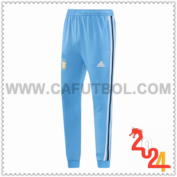 Pantalon Entrenamiento Argentina Azul Claro 2024 2025