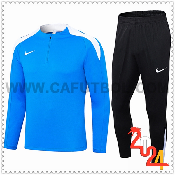 Chandal Futbol Nike Azul/Blanco/Negro 2024 2025