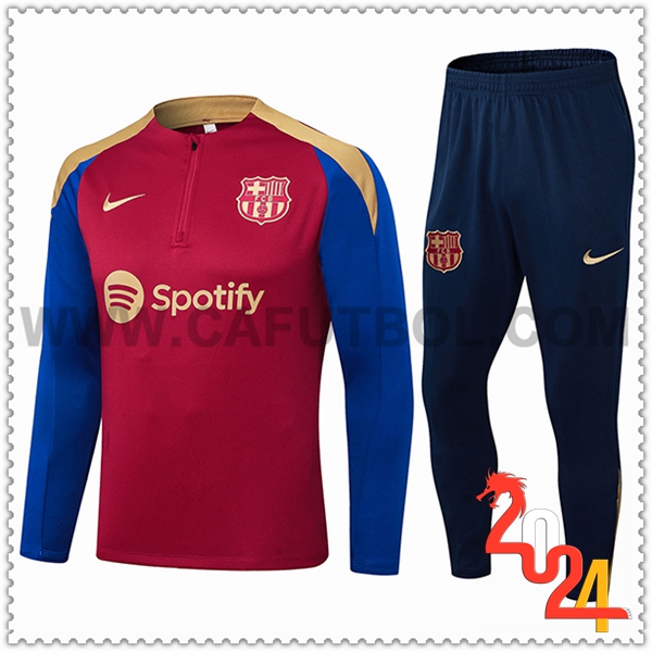 Chandal Futbol FC Barcelona Rojo/Azul/Amarillo 2024 2025