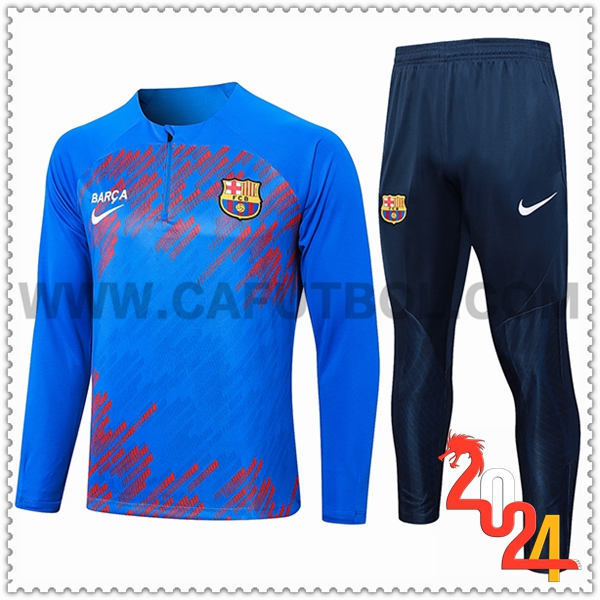 Chandal Futbol FC Barcelona Azul/Rojo 2024 2025