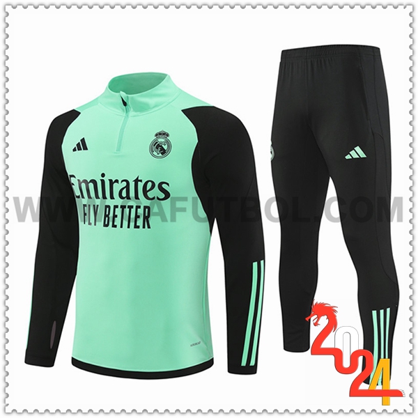 Chandal Futbol Real Madrid Verde/Negro 2024 2025